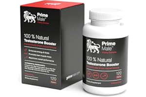 ROAR AMBITION Prime Male - Natural Testosterone Booster Supplement for Men - Expertly formulated with Zinc and D-aspartic Acid