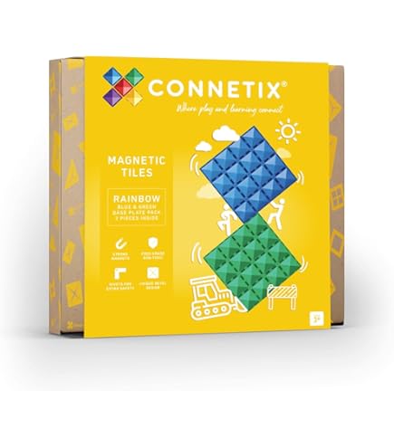 CONNETIX Piastrelle Magnetiche Pastello - 40 Pezzi Con Forme Geometriche | Gioco Educativo Bambini - Foto 13