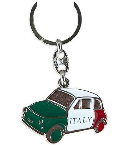 Portachiavi Bandiera Italia - Stiloso E Resistente In Metallo, Idea Regalo Perfetta Per Appassionati Del Tricolore - Foto 11
