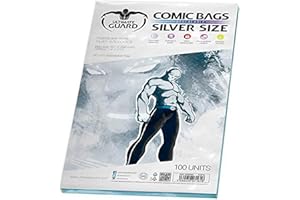 Ultimate Guard UGD020003 Comic Bags, przezroczyste