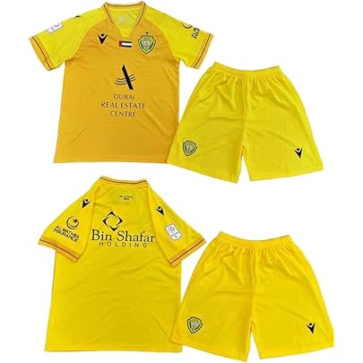 Maillot Errea Shabab Al Ahli Dubai - Taille L - Rouge - Occasion Très Bon état