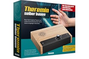 FRANZIS 67105 – Theremin samodzielne budowanie – zestaw do montażu bez lutowania – zbudować i grać na kultowym instrumencie muzycznym, w zestawie płytka Theremin, głośniki i wiele innych.