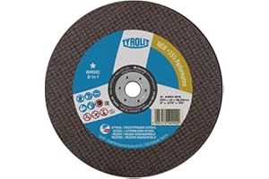 Tyrolit 34332877 Basic 2-in-1 Cutting Discs, 41, A30Q-BFB, New, 230 x 2.0 x 22.23 mm