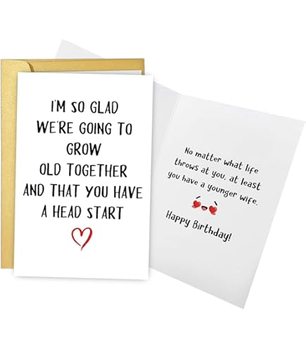 Funny Old Age Birthday Card - Humorous Retirement & Senior Birthday Greeting Card, Road Sign Style, Over The Hill Joke Card For Friends & Family, Blank Inside - View #4