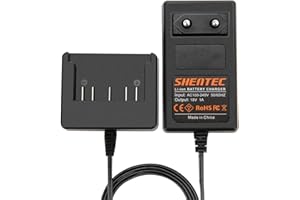 Shentec Li-ion 18V Cargador compatible con Bosch 18V Li-ion BAT619G BAT619 BAT609G BAT609 BAT618 BAT618G BAT610G