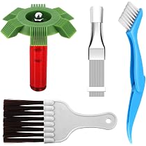 Kit De 3 Brosses Pour Nettoyer Climatiseur, Radiateurs, Etc. – Pratique Et Efficace