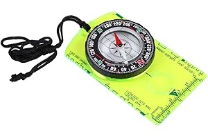 ‎PLPLAAOO DC361 Orientierungskompass,professioneller Feldkompass mit Kartenlesung, tragbarer Scout-Kompass magnetischer Kompass für Navigation, Orientierung und Überleben, Beste Überlebensgeschenke