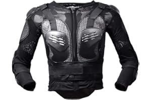 IFIKK Armatura Moto Protezione di Motocross Giacca Moto Protezione Corpo Armatura Indumenti di Protezione Completa Moto Ciclismo Equitazione Professionale Sportivo per Uomo Donna