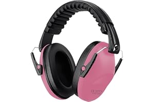 YingErTool Ochronniki uszu dla dzieci/dzieci (3-16 lat), SNR 26 dB, słuchawki z redukcją szumów, nauszniki, ochrona słuchu do fajerwerków, pokazów monsterów, koncertów, regulowana opaska na głowę