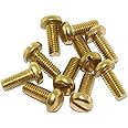 M4 Brass Pan Head Box Lid Screw for Conduit Boxes 10mm (10 Pack) | METPRO | BM10