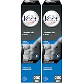 Veet T&uuml;y D&ouml;k&uuml;c&uuml; Krem Erkeklere &Ouml;zel, Hassas Cilt (2 x 200 ml)