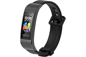 MIJOBS Pasek do Huawei Band 4 Pro / Band 3 Pro/Band 3, silikonowy pasek zastępczy do Huawei Band 3 / 3Pro / 4Pro, wodoodporny i wygodny pasek do uprawiania sportu i fitnessu