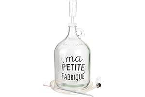 TOTALLY ADDICT COOK CONCEPT Kit per la Produzione di Birra, Glass, 3.7L