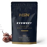HSN Evowhey Protein - Double Chocolate 500g | Whey Protein Concentrate from Grass Cows. Gluten and Soy Free. Does not include