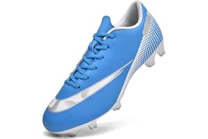 GOGOUP Scarpe da Calcio Uomo FG/AG Professionale Sportivo All'aperto Scarpe da Allenamento Spike Teenager Scarpe da Calcetto Antiscivolo