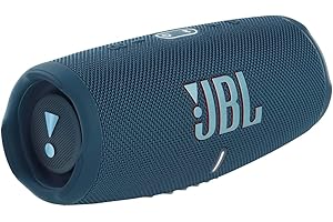 JBL CHARGE 5 - Altavoz Bluetooth portátil impermeable (IP67) con cargador USB Powerbank, 20 horas de reproducción, JBL Partyboost (azul)
