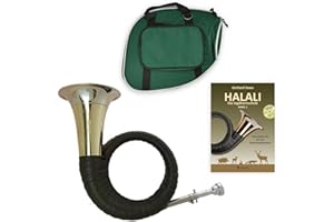 Starterset: Tuyama® TJG-202 Jagdhorn (Fürst-Pless-Horn) in B + Gigbag + Halali Jagdhornschule (TJG-202)