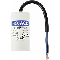 Condensateur De Démarrage 1µF 450V Avec Fils – Pour Moteurs, Pompes, Tondeuses… - 11