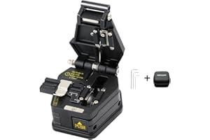 LIAYTRSS Cliveuse fibre optique, Coupe fibre optique Haute Précision, Couperet à Fibre Optique avec 16 points de coupe SKL-6C Pince trois en un