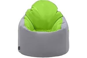 Loft 25 Pouf de jardin et intérieur | Dossier haut, résistant à l'eau, doux et ergonomique pour le soutien du corps, léger et durable