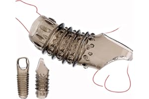 RiaKona Anneau en Caoutchouc Souple pour Hommes, Longue durée pour Hommes