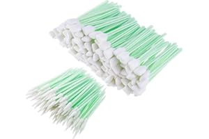 LANGING Reinigungsstäbchen, rechteckig, aus Schaumstoff, 200 Stück