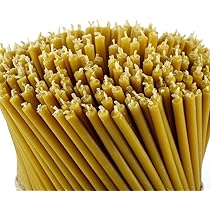 Candele In Cera D'Api Pure Danilovo - Per Preghiera, Meditazione E Atmosfera - Foto 4