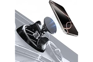 ZKJAYOE MagSafe Handyhalterung für Mercedes Benz [Runde Lüftung], Einhand Bedienung Für Mercede Benz A/B/C/E/S-Klasse/Sprinter, GLC/GLB/GLA, kompatibel mit iPhone & Samsung, Mercedes Benz Accessoires