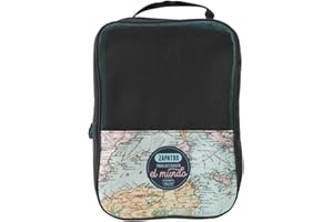 Torba podróżna organizator butów - Buty do zwiedzania świata - Mr. Wonderful, Wielobarwny