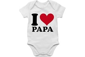 Shirtracer - Baby Body Junge Mädchen - I Love Papa