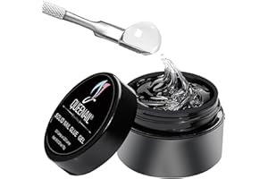 NAILPRETTY Solido Colla per Unghie, 15g Colla per Tip Unghie Solido, colla solida per unghie acriliche, Decor Gel per Unghie Nail Art e Decorazione