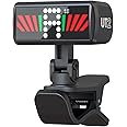 KLIQ Ultra-TinyTuner (UT2), Micro Clip-On Tuner for All Instruments - for use with Guitar, Ukulele, Violin, Bass and all stringed instruments