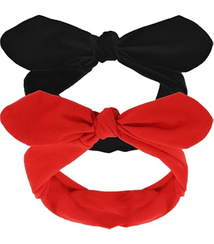 Fascia Per Capelli Vintage Con Fiocco In Pelle Scamosciata – Cerchietto Regolabile Con Filo, Tinta Unita (disponibile In Vari Colori) - 2
