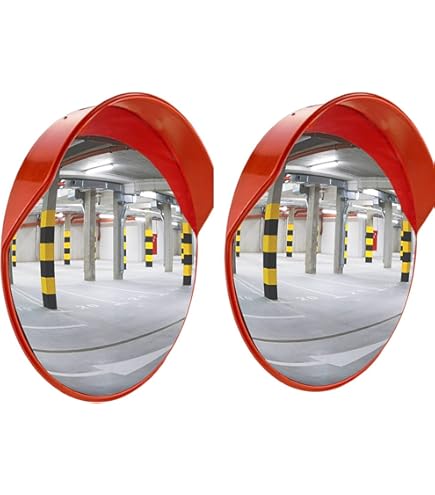 ABS INDUSTRY Convex Safety Front Mirror 32 Inches/80 Cms  