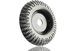 WOOLUCK Muela abrasiva de madera 125mm, Disco Abrasivo de Madera Pulido, Discos Madera Amoladora, Muela Abrasiva Angular Herramienta de Lijado de Madera