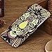 Produktbild dkang Nacht Luminous Tier Embossment Tiger Eagle Löwe Wolf Totem Hard Case, 001, iPhone 5/5S
