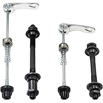 Spiedini A Sgancio Rapido Per Bici - Anteriore 100mm, Posteriore 135mm - Foto 10