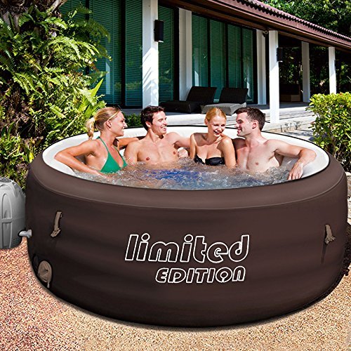 Bestway Lay-Z-Spa Limited 196x196cm mit Filterpumpe Jacuzzi Whirlpool beheizter Pool Outdoor - 4
