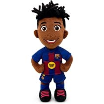 Peluche Autobús Del FC Barcelona De 32 Cm Con Escudo Oficial, Muñeco Suave Y Decorativo, Regalo Original Para Fans Del Barça De Todas Las Edades