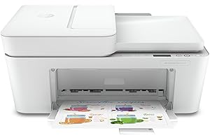 HP DeskJet Plus 4120 3XV14B Stampante Fotografica Multifunzione A4, Stampa, Scansiona, Fotocopia, Wi-Fi Dual Band, HP Smart, No Stampa Fronte/Retro Automatica, 3 Mesi di Instant Ink inclusi, Bianca