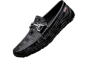 CZHIHANEG Mocassini da Uomo Scarpe Traspiranti Casual Mocassini in Pelle Fatti a Mano Slip On Driving Business Shoes38-49 EU