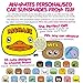 123t ANI-MATES HORSE PERSONALISED Baby/Child Vehicle Sunshade x 1