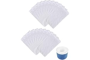 JUKOTA 20 piezas de calcetines para skimmer de piscina, calcetines para filtro de piscina, filtro de skimmer de piscina, calcetines para skimmer de piscina, prefiltro de skimmer de nailon