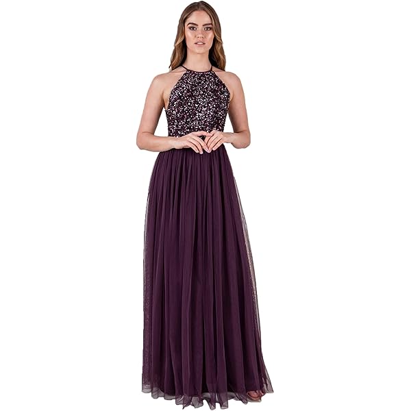Anaya with Love Maxi-jurk dames korte mouw V-hals wrap gelaagde ruches tule A-lijn bruiloft gast bruidsmeisje prom baljurk, smaragdgroen 16, Emerald Groen, 42