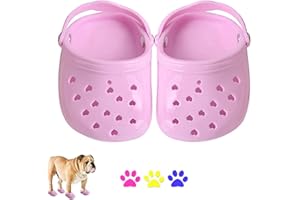 YUNHENIL 2 Pcs Pet Dog Shoes Breathable Summer Dog Shoes Comfortable Rubber Dog Sandals with Anti-Slip Sole for Puppy Small Dog Pet Festival Photo Shooting