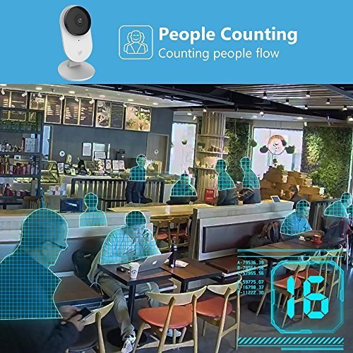 Mejor YI Home Cámara 2 1080P Inalámbrica IP Cámara de Seguridad Sistema
de vigilancia HDR con 130 °ángulo amplio Visión Nocturna Descuento