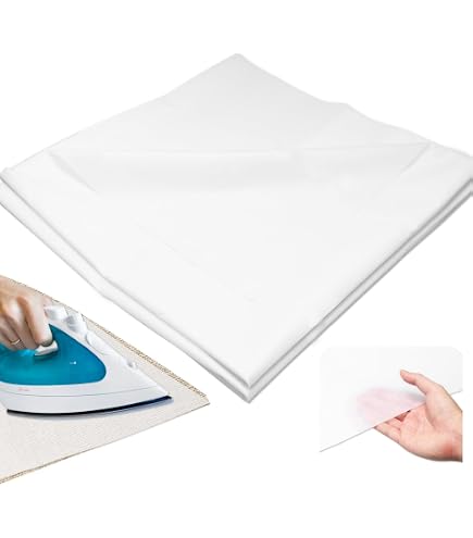 Tessuto Termoadesivo Per Cucito - Fliselina 100 Cm X 3 M, Bianca, Per Rinforzo Abbigliamento