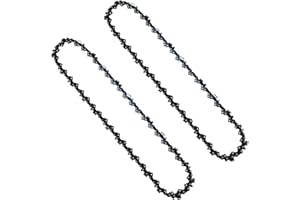 Greenworks Catena motosega 2 pack per 4-Inch (10cm) Bar -26 Drive Links-low-kickback catena adatta Greenworks mini motosega G24MCS10
