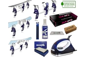 SkinStar skiwax Set 11 pièces tendeurs Fer à Repasser et Type Universel Cire réparation de la Base