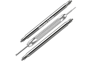masar Premium INOX 316L Ø 1.5mm – Pompes Barrettes à Ressort pour Bracelets de Montre 10mm à 32mm - 2 pcs + 1 Outil
